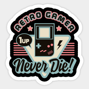 Retro Gamer Sticker